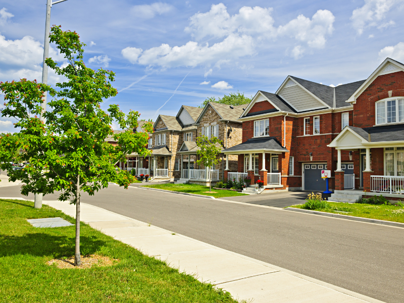 New build home community